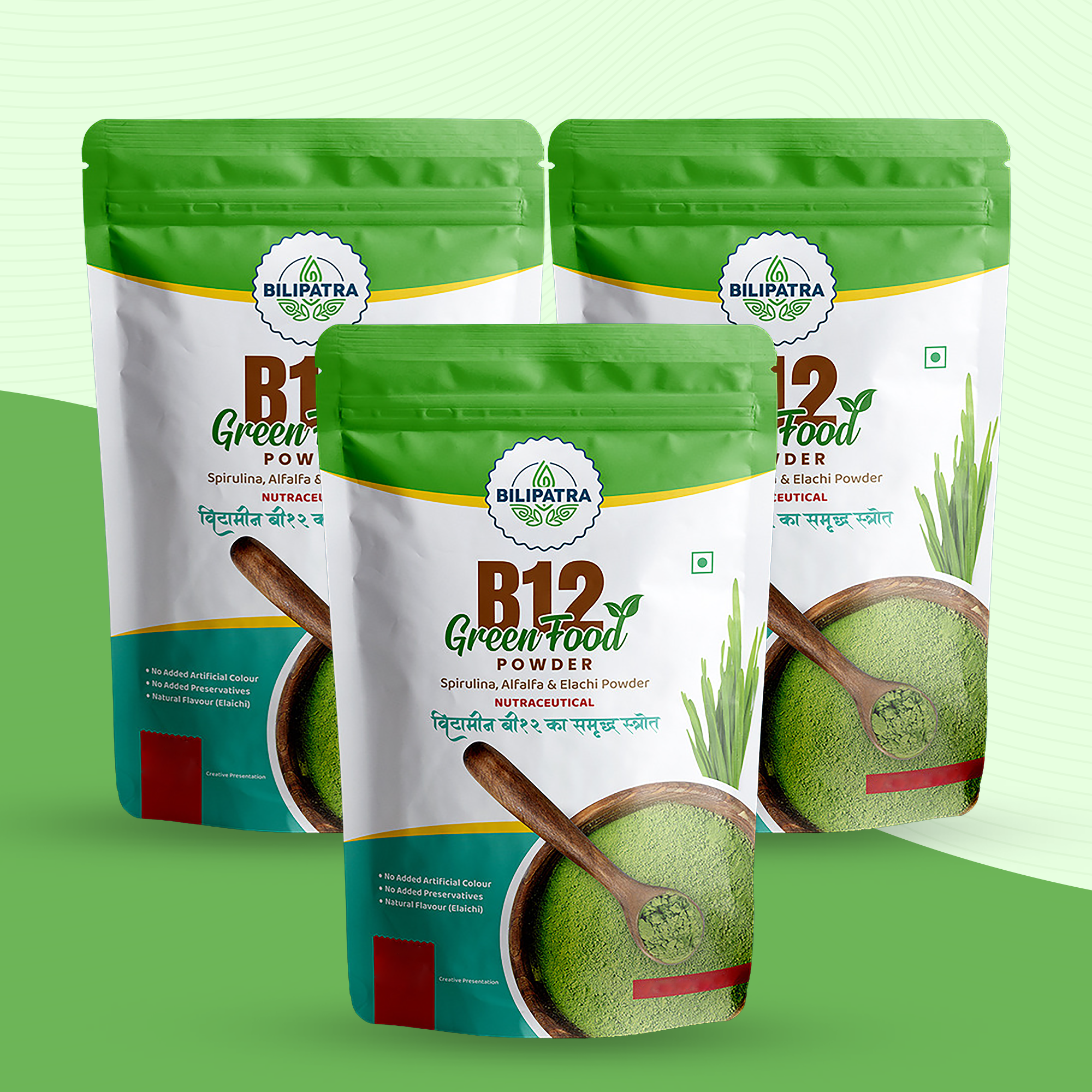 B12 Combo Pack (3 Combo Pack) – B12 Powder Surat | Vitamin B12 Powder in India | Prisha Ayurvedic Nirant B12 Powder