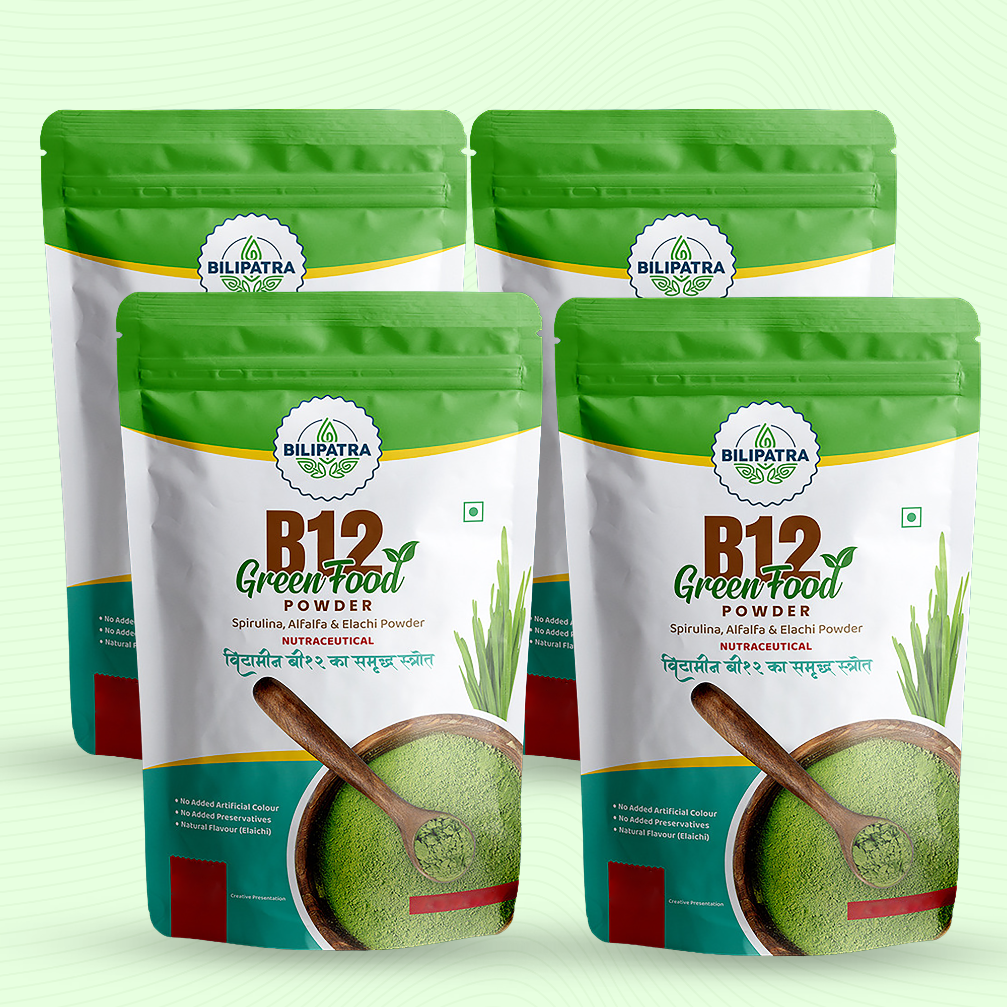 B12 Combo Pack (4 Combo Pack) – B12 Powder Surat | Vitamin B12 Powder in India | Prisha Ayurvedic Nirant B12 Powder